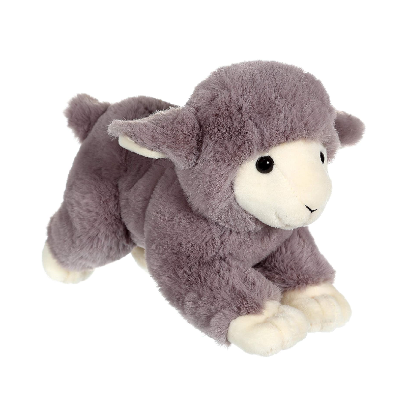 Peluche agneau gris 